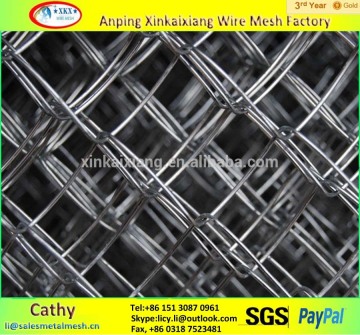 Hot sale used chain link fence for sale,galvanized chain link fence, wholesale used chain link fence