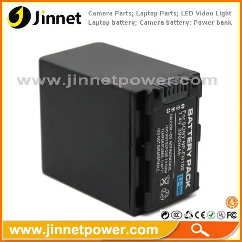 High Capacity 3900mah Np-fh100 Rechargeable Battery For Sony Camcorders 