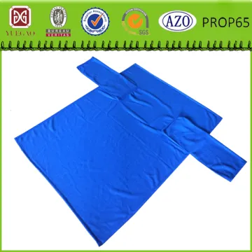 Polyester fleece tv blanket sleeved blanket