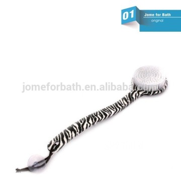 plastic back sisal dual purpose handle cleaning brush body ionic brush bristle skin brush