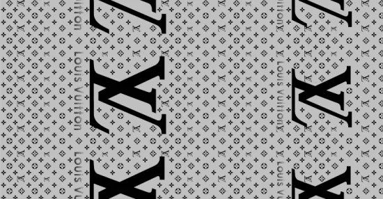 LV Design Mattresss Pigment Printing Fabric