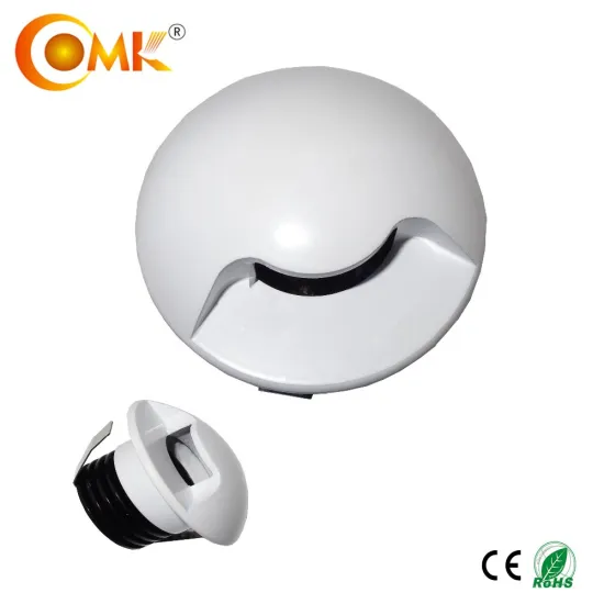 china supplier 1/3W round and white mini wall light