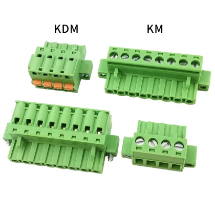 Rail Type Terminal Block XK2EDGUVKM+KM KDM KAM KBM-5.08mm Rail Terminal Block Pluggable Type Male and Female Connector