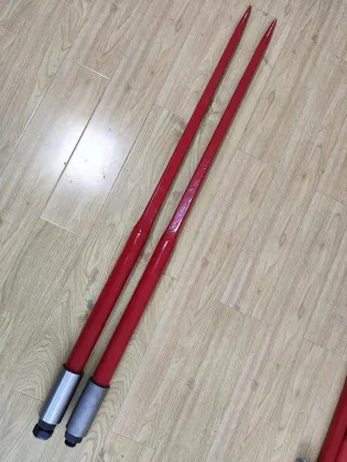 Tractor Bale Spear Hay Frame Attachment Tine