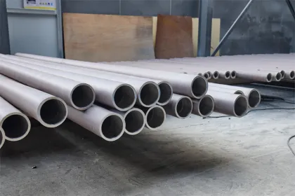 Titanium alloy round tube