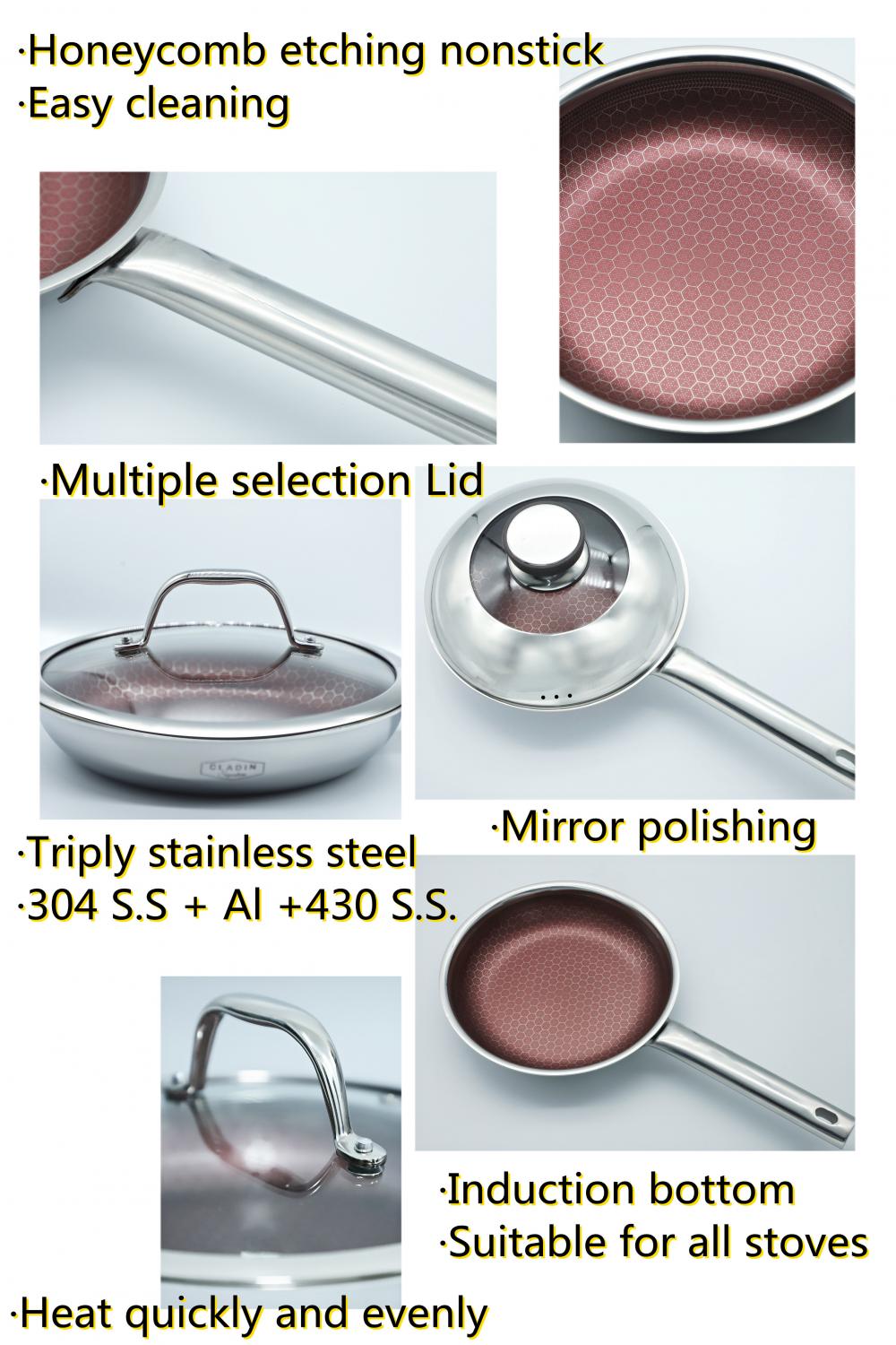 triply cookware stainless steel