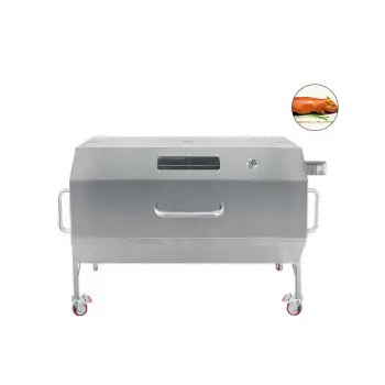 Large Heavy Duty Gas and charcoal Roaster Bbq Grill Whole Pig Lamb Spit Rotisserie grill