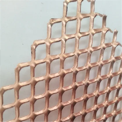 Decorative Copper Expanded Metal Mesh