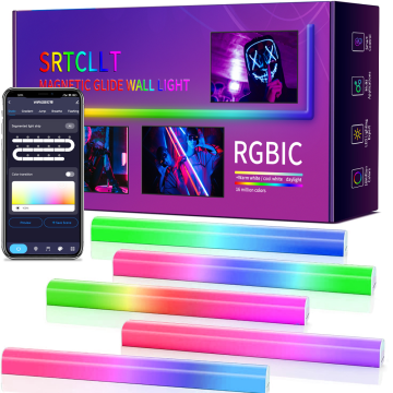 Smart RGB Wall Light Home Decor smart control DC12V LED Wall Lamp for TV sofa background