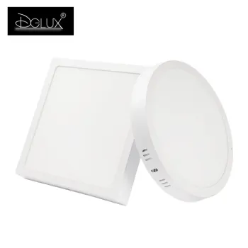 DGLUX Ultra-thin LED Panel Light - 3w to 24w Home Office Surface Mounted Back Lit Options