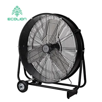 220V 900mm Thin Design Industrial Blower Drum Fan