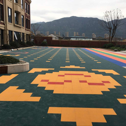 populares alfombras de jardín de infancia al aire libre que cubren