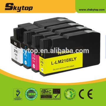 HOT! compatible printer ink cartridge for lexmark 210 210XL alibaba china