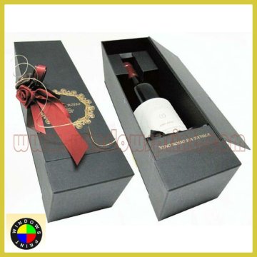 Folding Paper Wine box