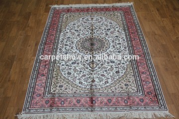 5*8 ft Hand Knotted Carpet silk rugs in stock