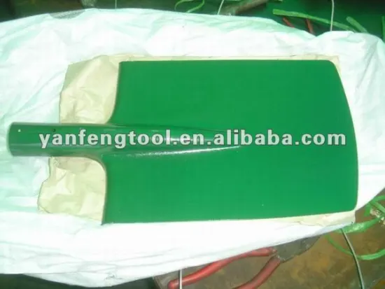 function of square shape railway steel shovel head