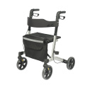 Euro Style 4 Wheel Rollator for Seniors-300lb Capacity