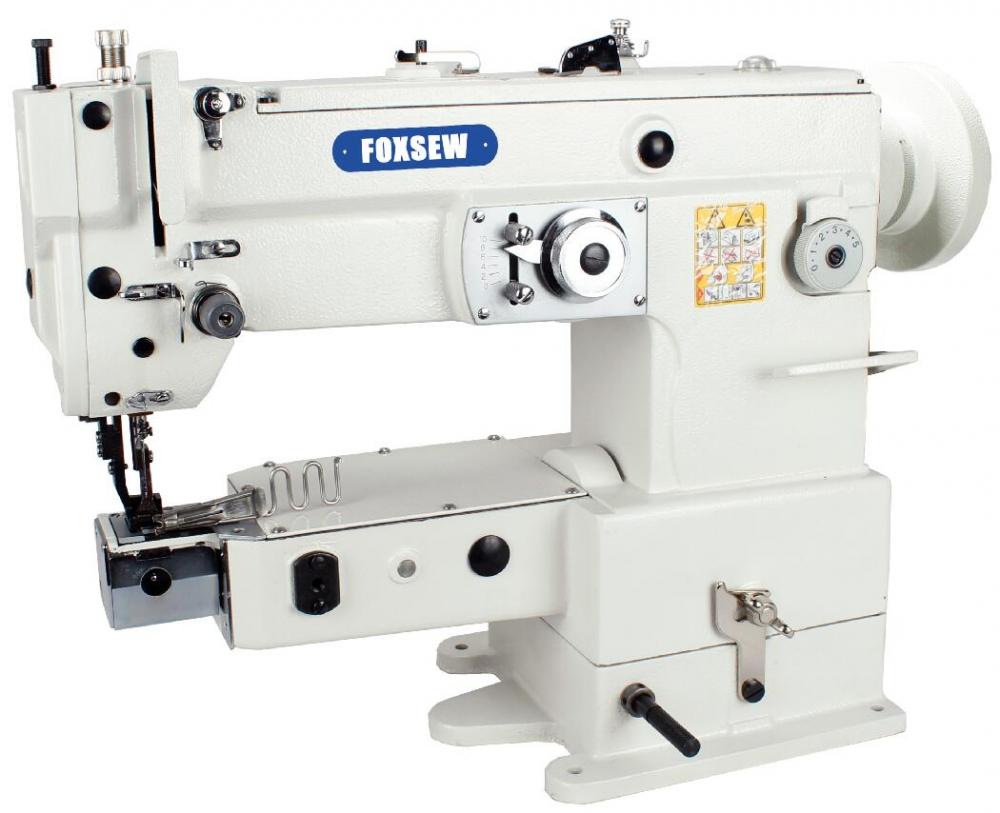 Cylinder Bed Zigzag Sewing Machine With Tape Binder Foxsew Fx 2153m