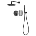 Rain Brass Complete Shower System With Rough-In Valve