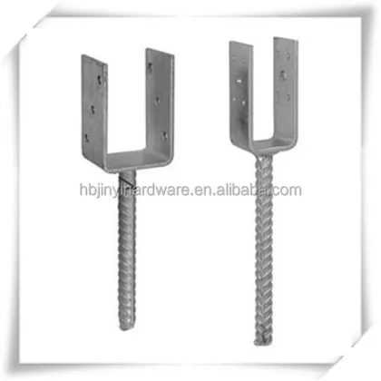 Galvanized Wood House Post Anchors Bracket