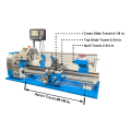 WEISS™ Metal Lathe Benchtop Brushless Lathe With 2-Axis DRO WBL250F-D / WBL250LF-D
