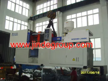 Ningbo Jinde JD1000 plastic injection molding machine