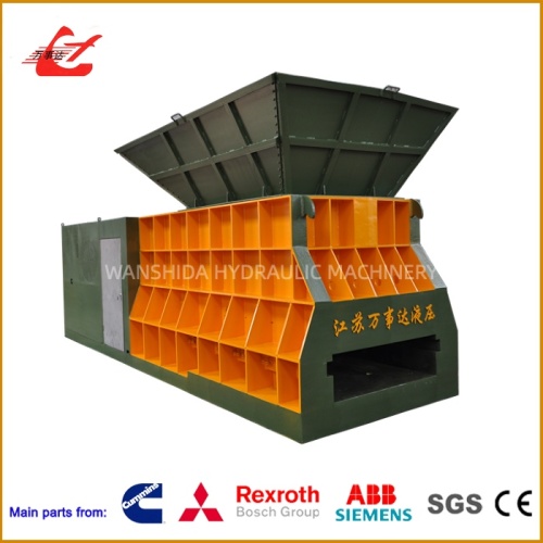 Tipo de recipiente de cisalhamento de sucata personalizado para reciclagem de metal