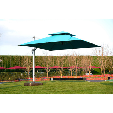 Outdoor Roman umbrellas without lights