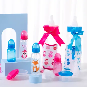 Factory New OEM Design Hot Selling Baby Bottles, Bottle Brushes, and PP Feeding Set