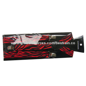 Suspenders, Customized Logos are Accepted, Suitable for Promotional Purposes