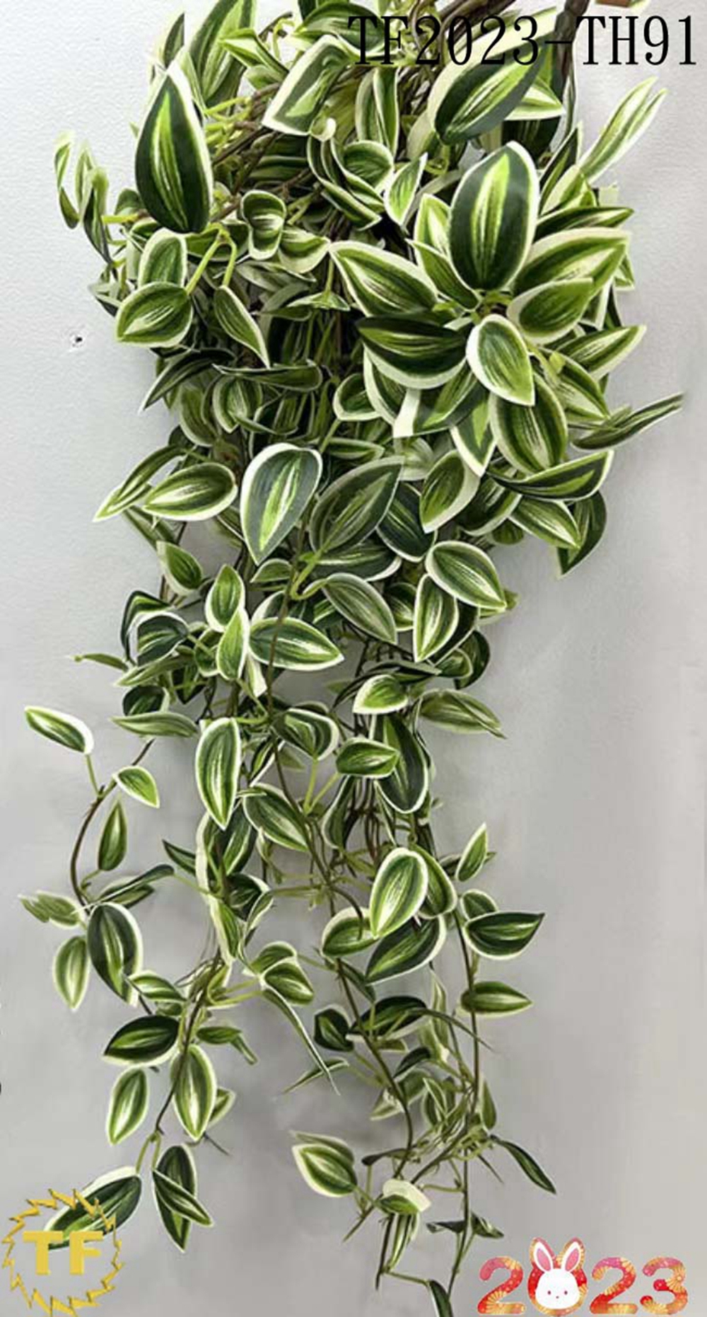 34" WANDERING JEW IVY HANGING BUSH