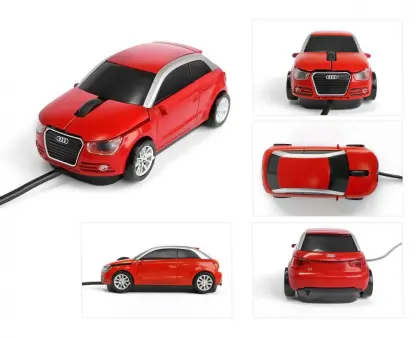 Wired car shape optical mouse