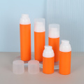Recyclable cosmetic airless bottles for beauty products