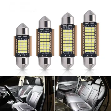 Super Bright Canbus LED Festoon Bulbs for Car Ceiling Reading Lamp - 12V 6000K