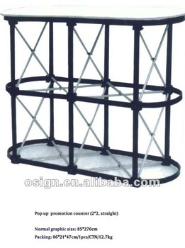 Pop up promotion counter(2*2,straight)