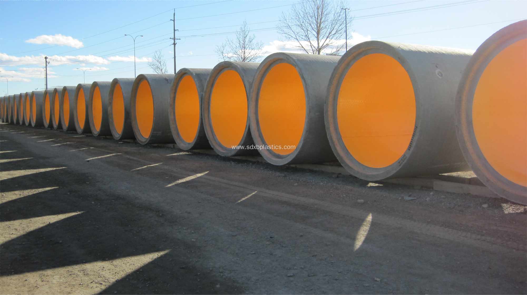 Concrete Protective Liner Anchoring Pe Board