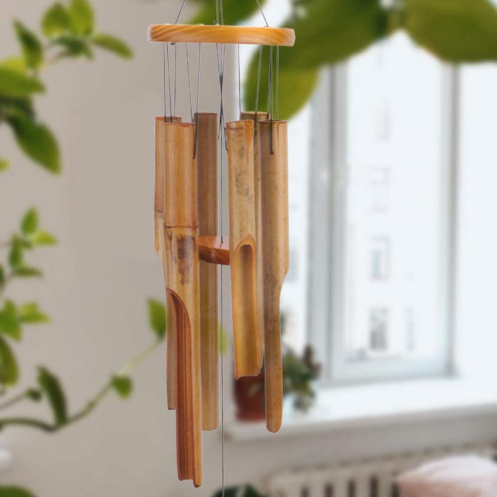 Bamboo Wind Chimes avec un ton profond incroyable