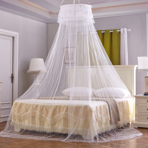 Multicolor romantic round dome mosquito net bedroom round curtain bed canopy princess Mossquarr round mosquito net