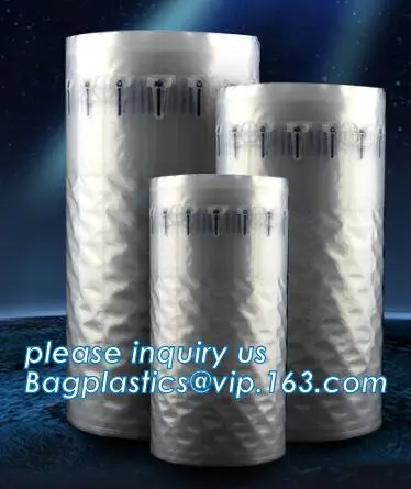 bottle Column Air Cushion,air cushion wine packing,air pillow packing wine bottles