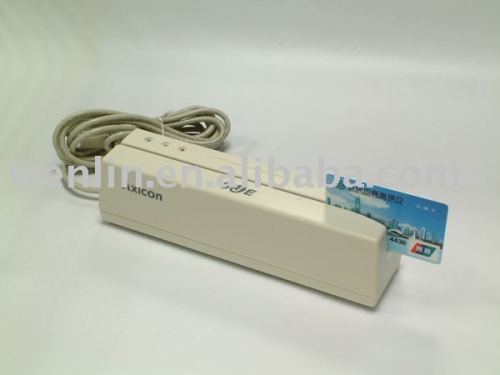 Magnetic card reading and writing machine