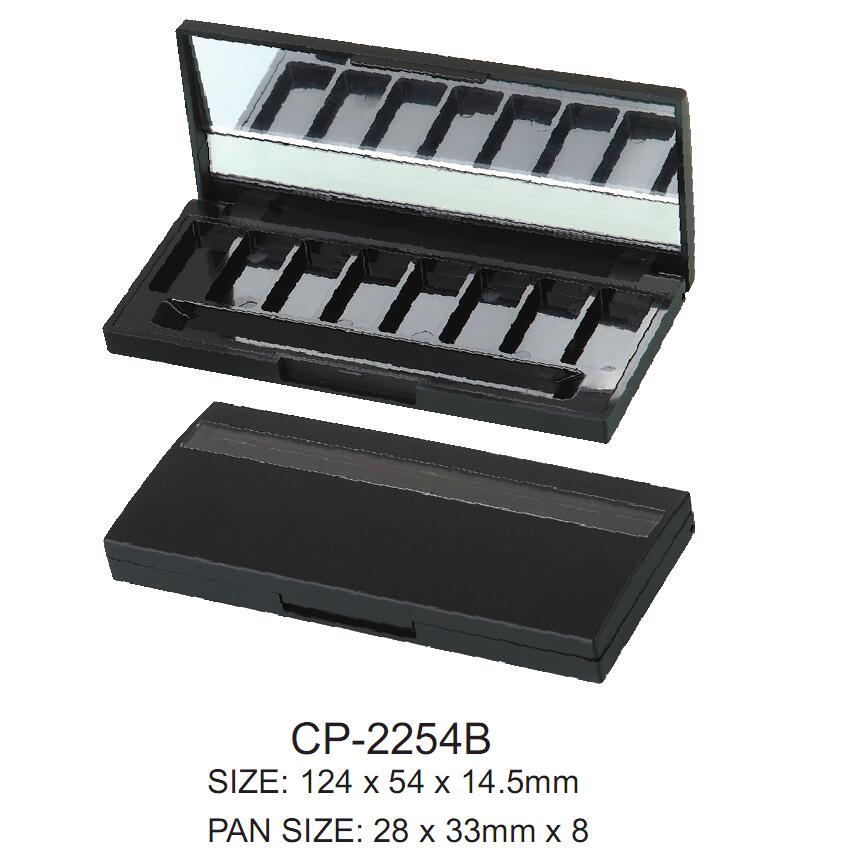 Pacote de sombras vazias de cosméticos quadrados CP-2254B