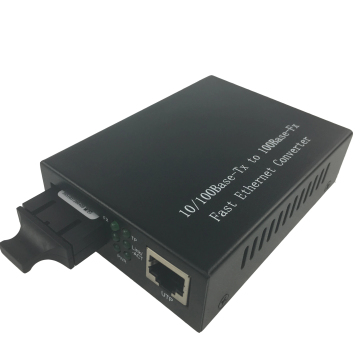 10/100M 20KM SC RJ45 Fiber Optical Media Converter