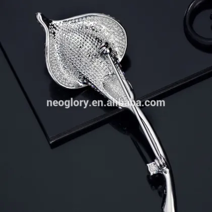 Neoglory Crystal Main Stone Colorful Fabulous Rhinestones Brooch Made With Swarovski Elements