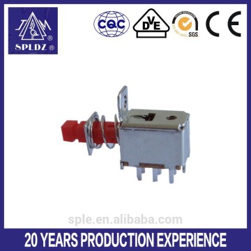 6 pin mini Self-locking Push switch KDC-A03-1