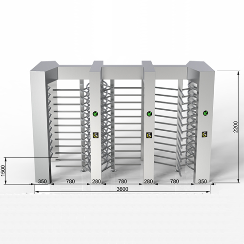 Entrance Full Height Turnstiles