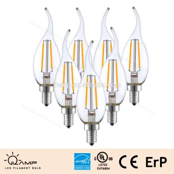 E14 E26 B22 ST64 C35 C32 CA35 Led Filament Bulb, E12 E27 A60 Filament LED globe, C35 Filament led candle