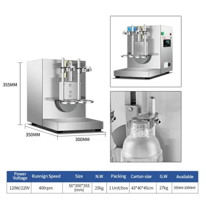 Professional Commercial Shaking Machine for Milk Tea, Boba, and Bubble Tea