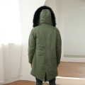 Mens Parka Jacket Fur Hood Factory Wholesale Custom