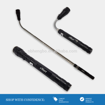 Telescopic LED Flashlight LED Work Light 5 Pound Magentic Pick Up Tool Flashlight