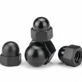 PA66 Nylon Hex Domed Cap Nut Decorative Cover